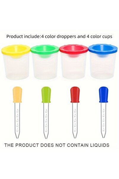 Choice dropper set Kids Water Sensory Play Set, PP Material Pigment Dropper, ...