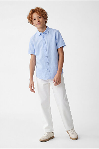 PAULMARK Boy's Short Sleeve Shirt