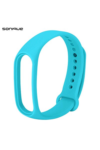 Sonique Λουράκι Σιλικόνης Color για Xiaomi Mi Band 5/6 Γαλάζιο