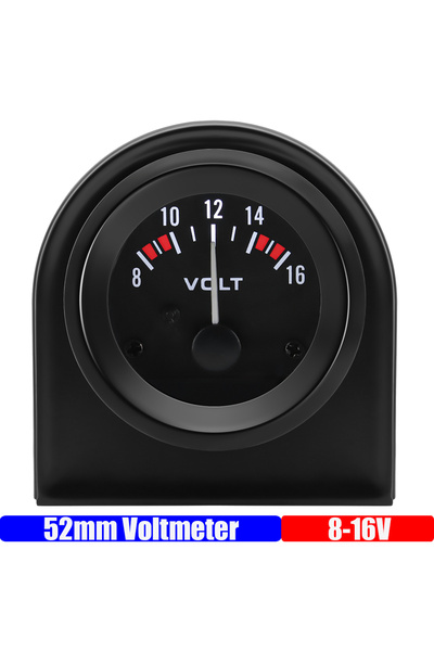 Choice Voltage Vehicle Meter 12V Automobile Car Gauge 2inch 52mm Voltmeter wi...