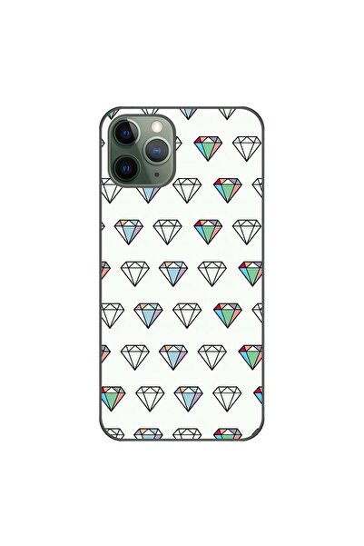 OEM Husa compatibila cu Apple iPhone 11 Pro Max Silicon Gel Tpu Model Diamond...