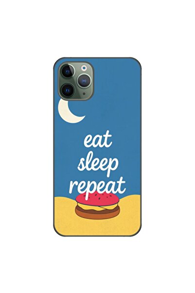 OEM Husa compatibila cu Apple iPhone 11 Pro Max Silicon Gel Tpu Model Eat Sle...