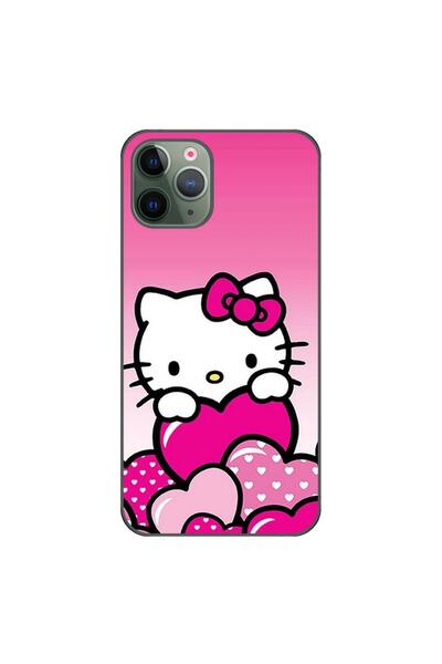 OEM Husa compatibila cu Apple iPhone 11 Pro Max Silicon Gel Tpu Model Hello K...
