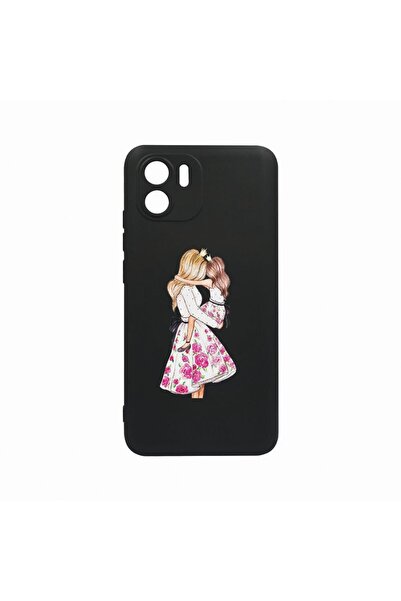 bestcase Калъф, съвместим с Xiaomi Redmi A1, Принцеси Момиче Майка, Устойчив ...
