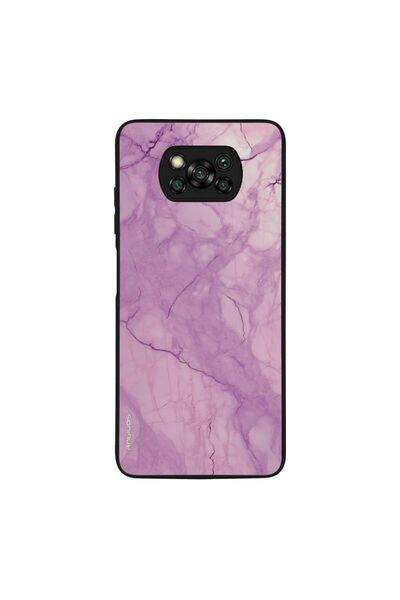 Sonique Θήκη Marble Series για Xiaomi Poco X3 NFC / Poco X3 Pro Βιολετί