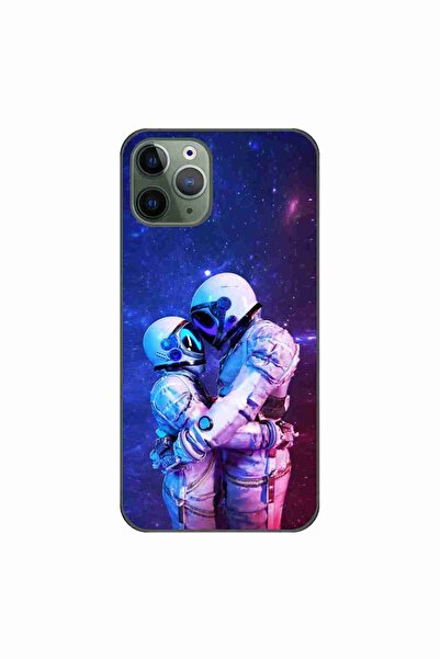OEM Husa compatibila cu Apple iPhone 11 Pro Max Silicon Gel Tpu Model Astrona...