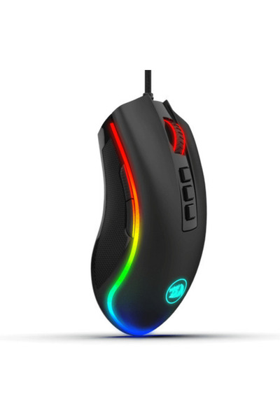 REDRAGON M 711 Cobra RGB Ποντίκι Gaming 10000 DPI Μαύρο