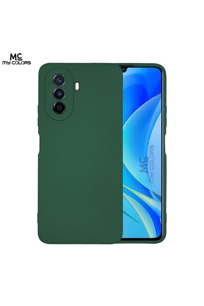 Sonique Θήκη Σιλικόνης My Colors Huawei Nova Y70 Πράσινο Σκούρο