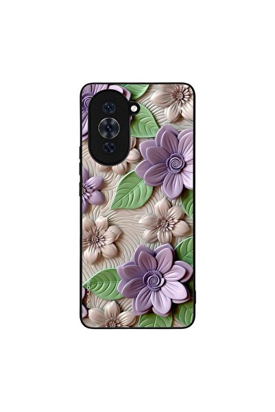 Sonique Θήκη 3D Flower Series για Huawei Nova 10 Pro Βιολετί