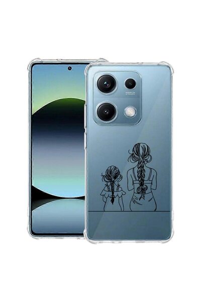 bestcase ¬Æ Husa Anti Shock Compatibil cu OPPO A6 Pro, cu Design Mom And Daug...