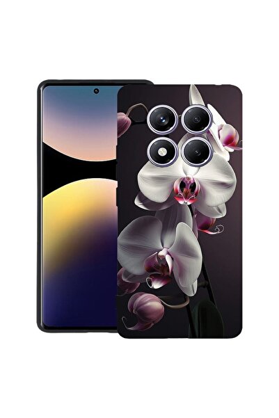 bestcase Калъф за OPPO F29 с дизайн  "Бяла орхидея ", TPU матов ултра тънък, ...