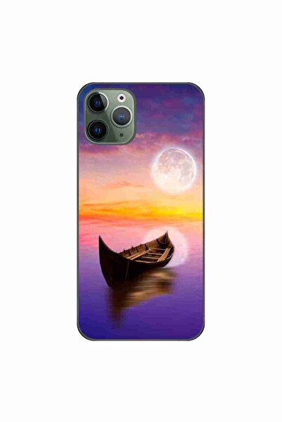 OEM Husa compatibila cu Apple iPhone 11 Pro Max Silicon Gel Tpu Model Moonlit...