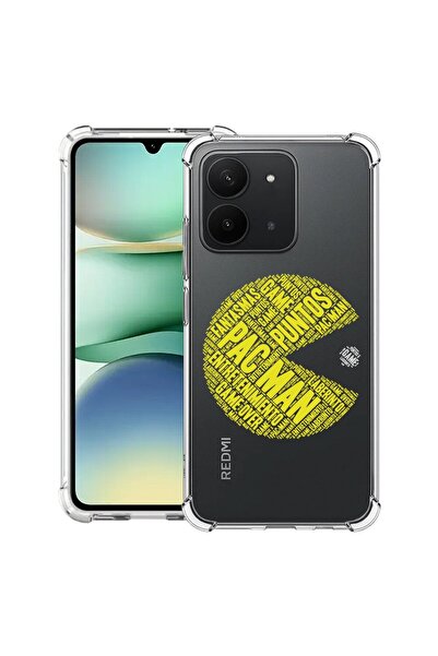 bestcase Husă pentru Xiaomi Redmi 15C 4G (171 MM) cu design caligrafic PacMan...