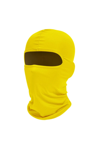 Choice6 Yellow 3/1pcs Men's Cycling Cap Balaclava Full Face Ski Mask Hood Hik...