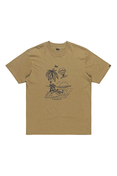 Quiksilver Tricou bărbătesc Ev Tuned Out cu mânecă scurtă, mărimea M