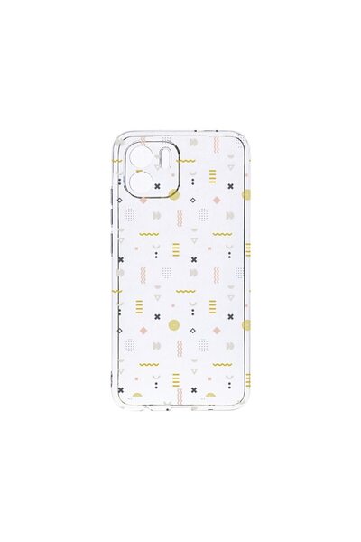 bestcase Διαφανής Θήκη Σιλικόνης 2MM, Συμβατή με Xiaomi Redmi A1, Σύμβολα, Αν...