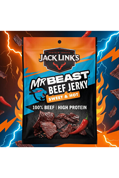 Jack Link's Mr Beast Beef Jerky Sweet & Hot Kurutulmuş Et 25 g