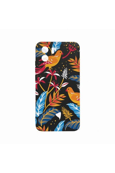 bestcase Husa BestCase¬Æ, Compatibila Cu Xiaomi Redmi A1, Colored Birds, Rezi...