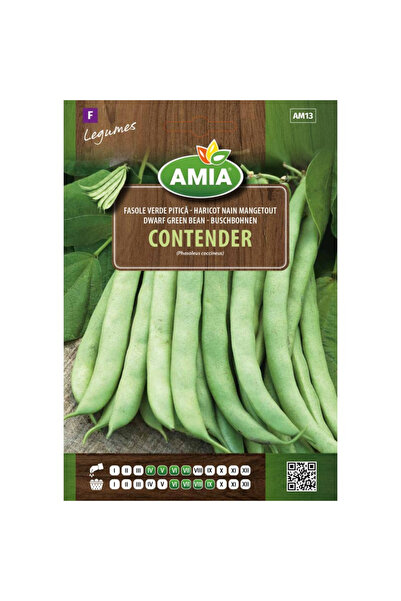 Amia Seminte de fasole pitica Contender, 40 g