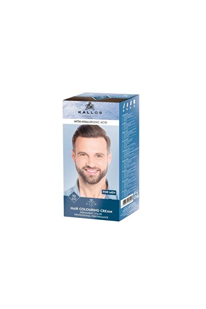 Kallos Cosmetics Kallos Glow Men's Hair Dye 70, Medium Blonde, 60 ml