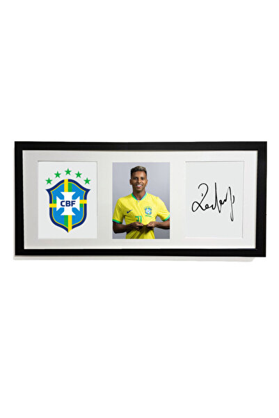 Boomah Accessories ملصق موقّع لروديغو من منتخب البرازيل لكأس العالم فيفا مع إ...