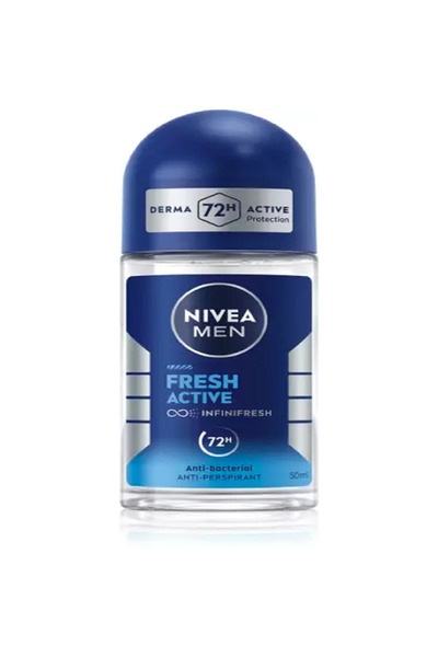 NIVEA Deodorant antiperspirant Fresh Active Roll-On 72h, 50 ml