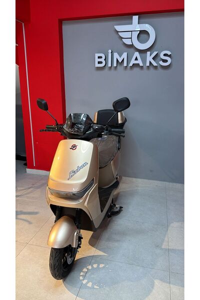 MOTOLUX Lizbon (Ehliyet Gerektirmez) Elektrikli Motosiklet