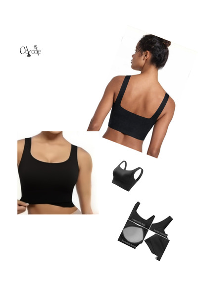 Odrade Bustiera Sport Eleganta, Material Certificat Oeko-Tex Standard 100, Ti...
