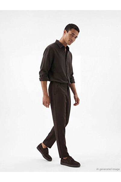 LC Waikiki Rmz Gi̇yi̇m Farkiyla Standardfit Dobby Men's Trousers