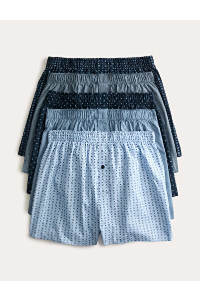 Marks & Spencer 5'li Desenli Boxer