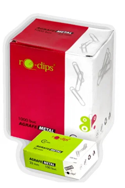 RO-CLIPS Agrafe metalice 33 mm