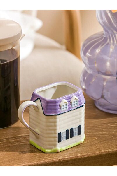 LC Waikiki Mixed House Figured Ceramic Mug 370 ml (S6)