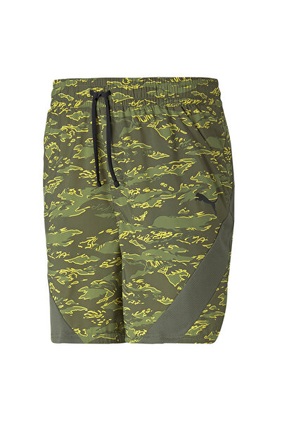 Puma Men Train Concept 7" Woven Shorts - Green