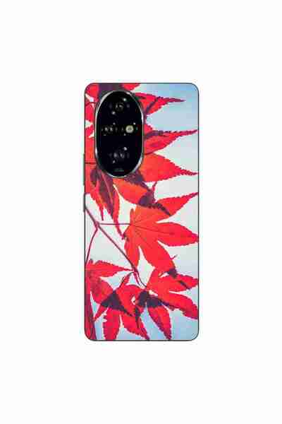 OEM Husa compatibila cu Honor 200 Pro Silicon Gel Tpu Model Frunze de toamna