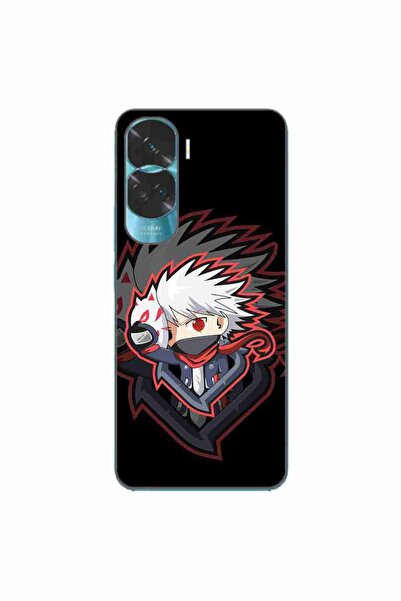 OEM Husa compatibila cu Honor 90 Lite 5G Silicon Gel Tpu Model Naruto Kakashi...