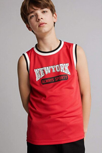 DeFacto Crew Neck Printed Undershirt Boys G9969A826Hs