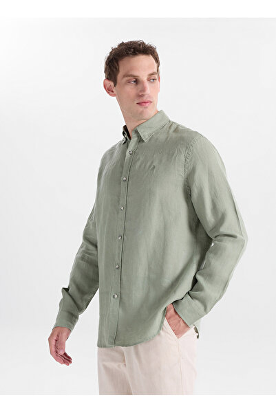 GMG FIRENZE MINT Erkek Düğmeli Regular Fit Gömlek GU26MSS02213