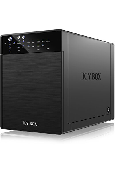 ICY BOX Carcasă externă pentru HDD IcyBox 4 x 3.5'' USB 3.0, eSATA Host, RAID...