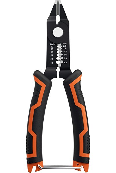 ValueMax Wire Stripper and Cutters, 10-22 AWG Wire Stripper Tool, Flush Cutte...