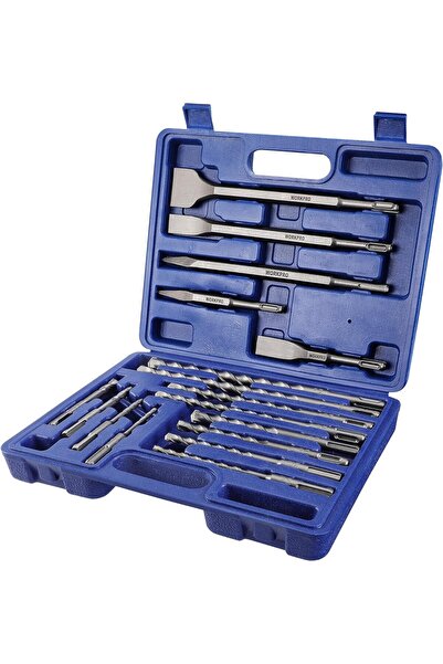 Workpro 17-Piece SDS Plus Drill Bit Set with Chisel Bits, Rotary Hammer Drill...