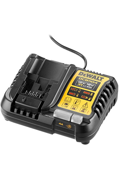 Dewalt DCB1104 XR compact slim battery charger with multiple compatibility, c...