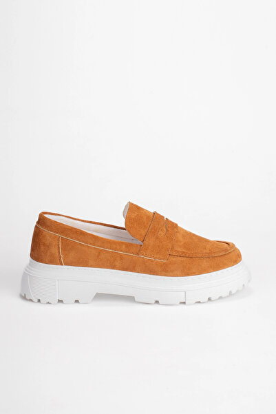 Zerenyus Loafer pentru bărbați ZRK-X11 Premium din piele întoarsă maro