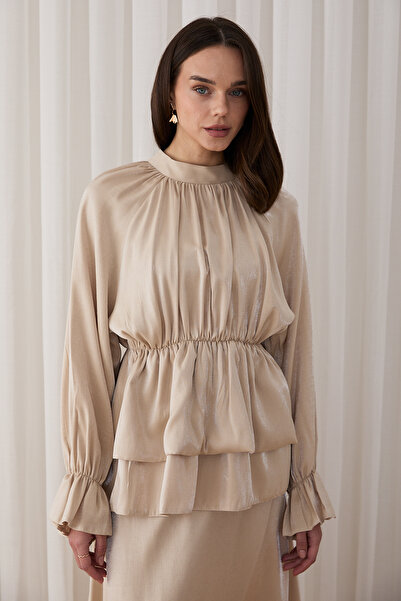 Melike Tatar Detailed Skirt Suit 32-2858