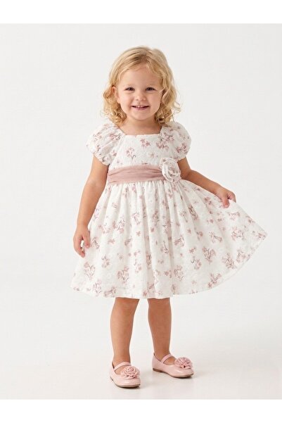 Baby Rose    Floral Patterned Dress