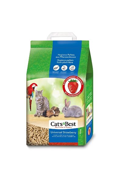 CAT'S BEST Cat’s Best Universal Υπόστρωμα Ζώων Πεπιεσμένο Ξύλο Φράουλα ...