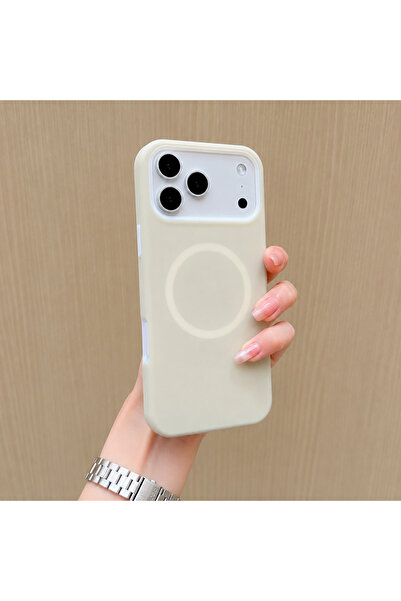 HYPERSOFT Iphone 13 (6.1 inç) Uyumlu Premıum Soft Silikon Pastel Seri Magsafe...