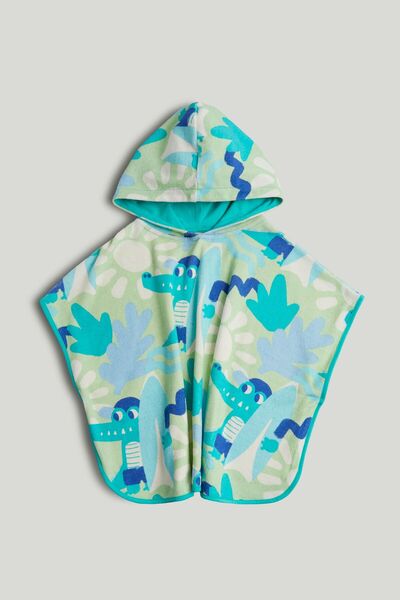 MOTHERCARE Crocodile Towelling Poncho