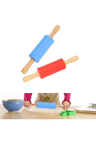 BPA Silk Route Mini Rolling Pin Set, 9 Inch Kids Wooden Handle Rolling Pins, ...