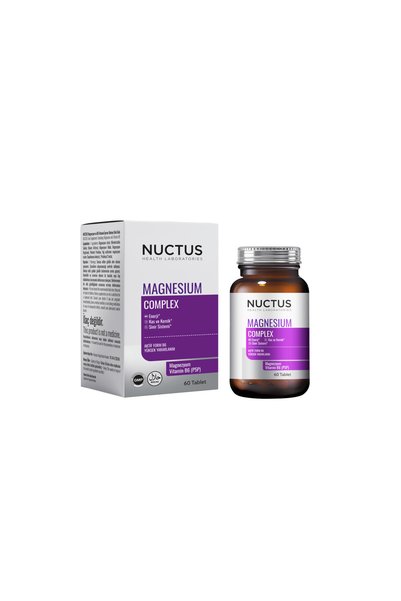 Nuctus Magnesium 60 Tablets - Energy, Muscle and Bone, .