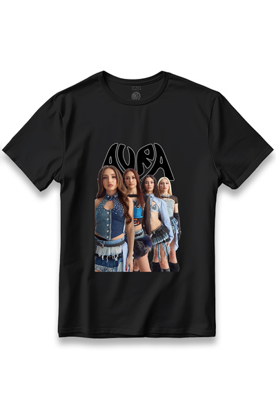 EZG Business Aura Grup Yuh Song Design Girlband Aura Girl Group Tricou unisex...